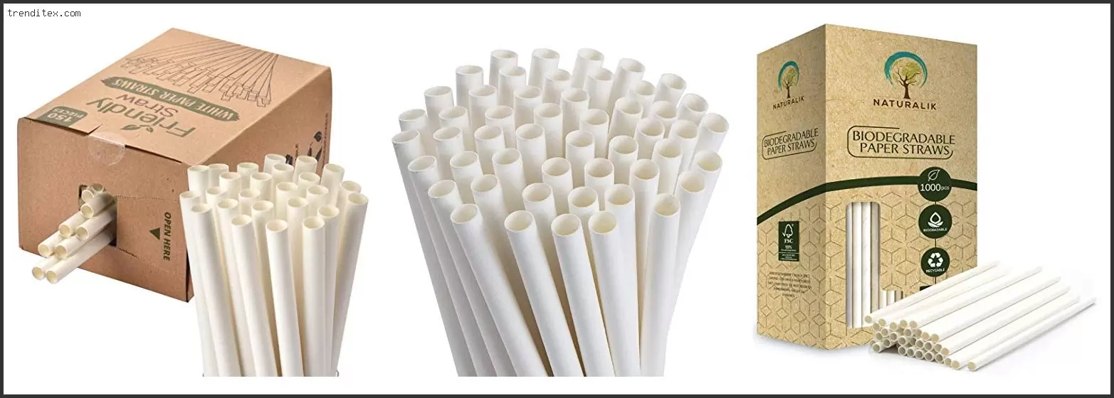 Best Paper Straws For Smoothies
