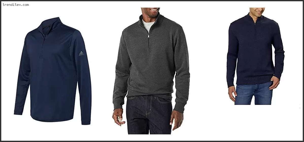 Best Men's Quarter Zip Sweater