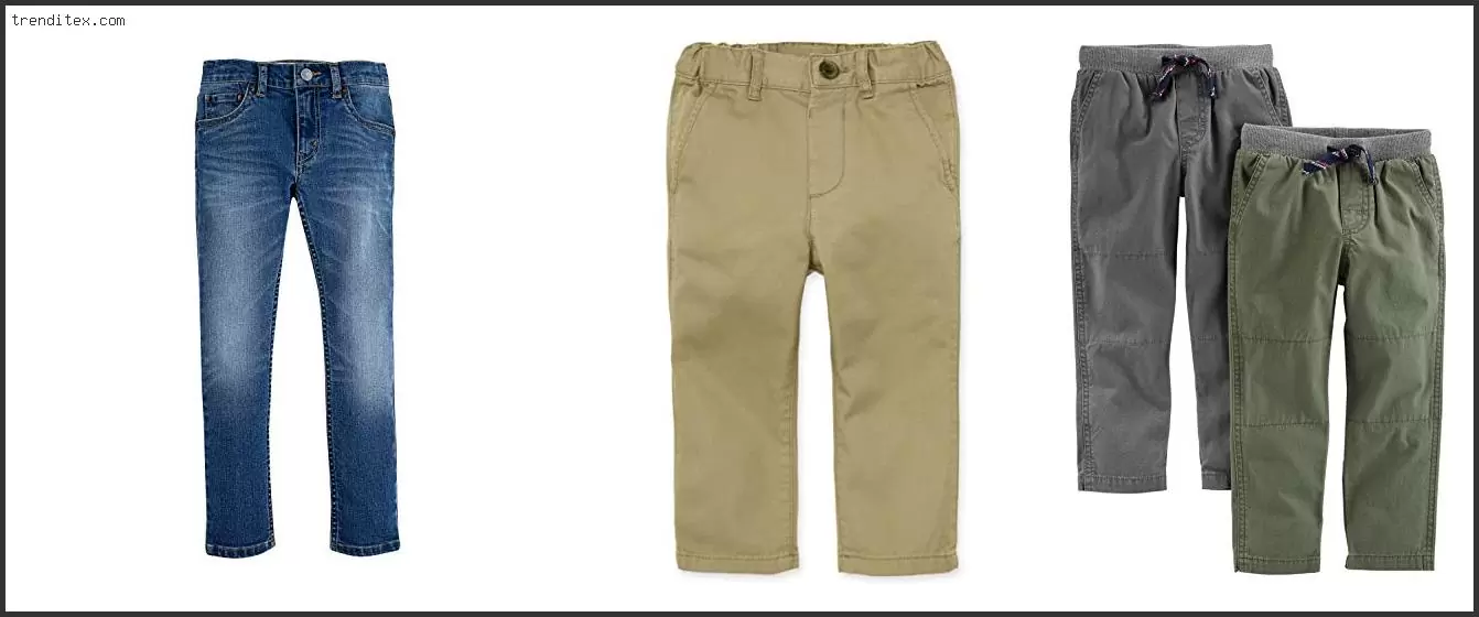Best Pants For Tall Skinny Toddler Boy