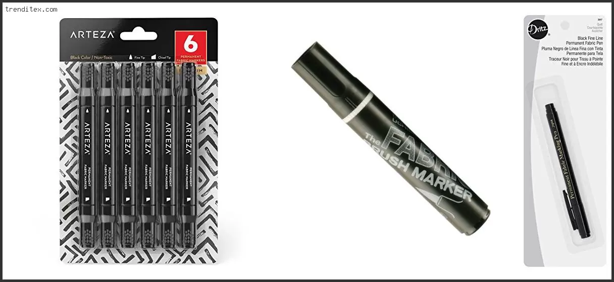 Best Fabric Markers For Black Fabric