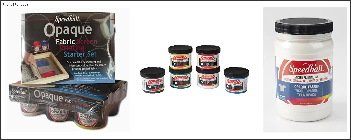 Best Screen Printing Ink For Dark Fabric