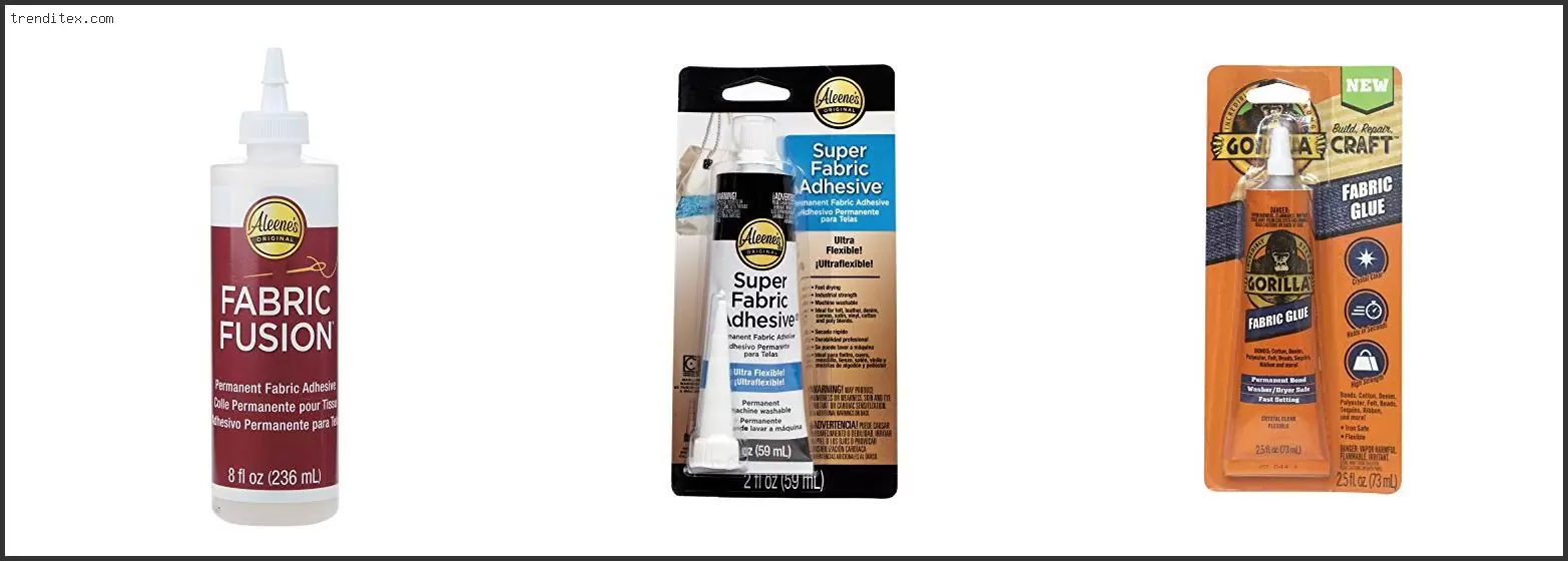 Best Fabric Glue For Patches