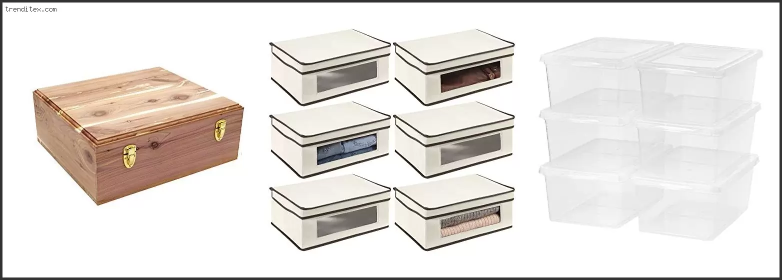 Best Sweater Storage Boxes