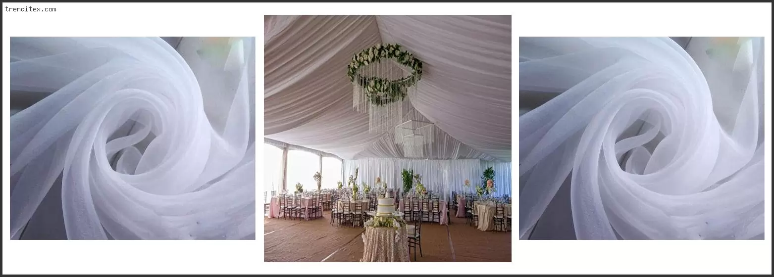 Best Fabric For Ceiling Draping
