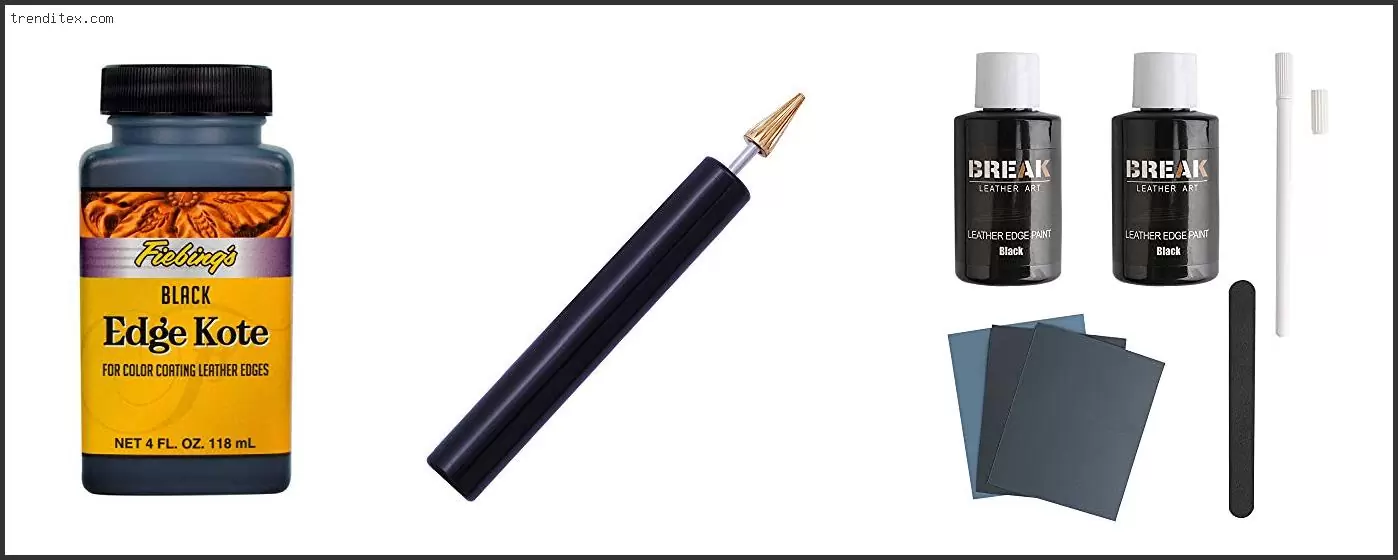 Best Leather Edge Paint