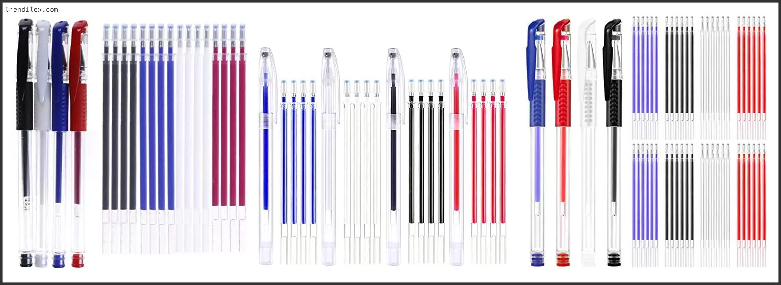 Best Fabric Marking Pens