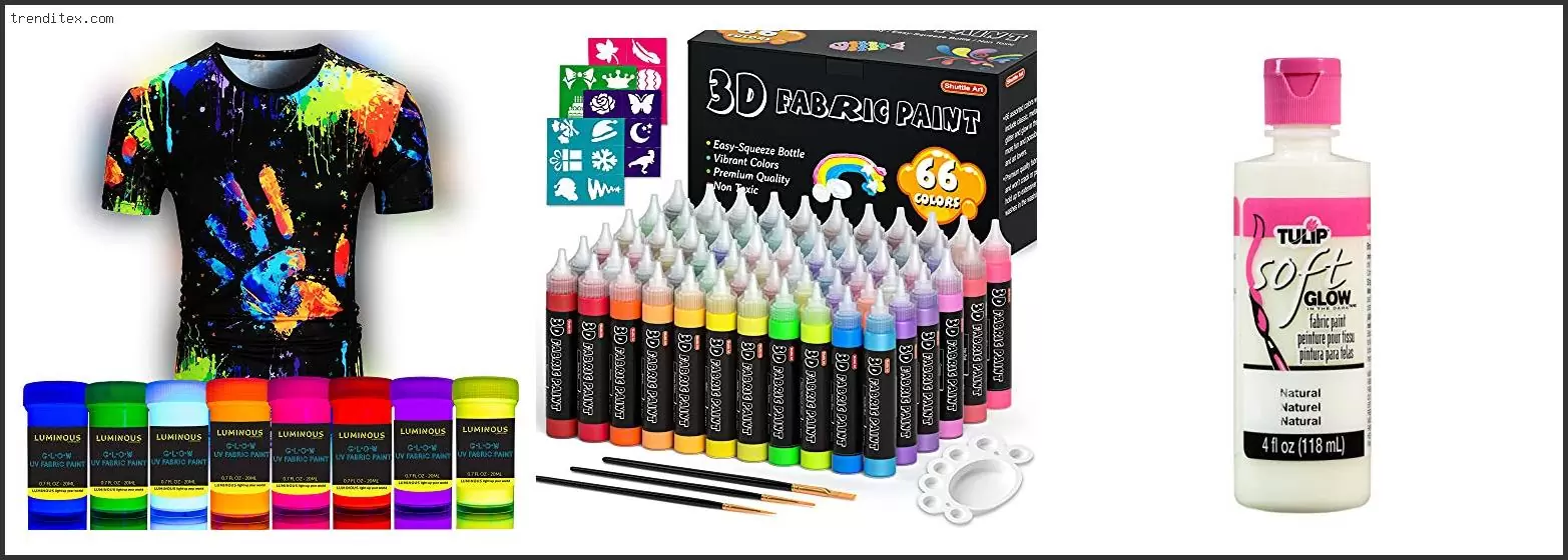 Best Glow In The Dark Fabric Paint