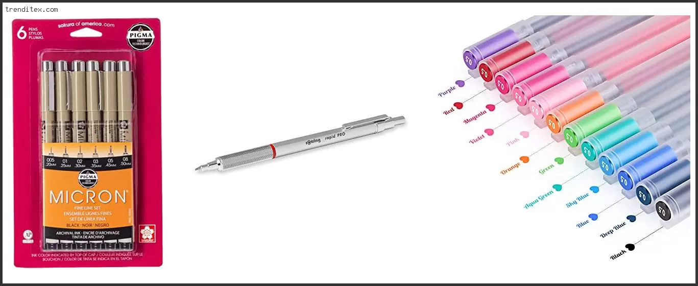 Best Ballpoint Pens For Drawing