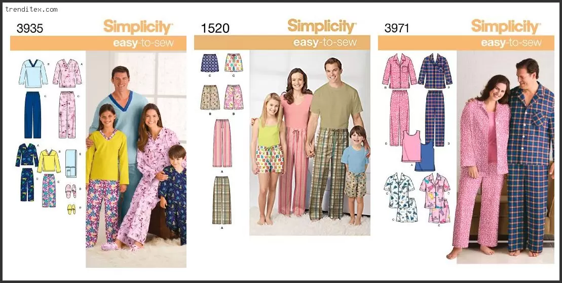 Best Pajama Pant Pattern