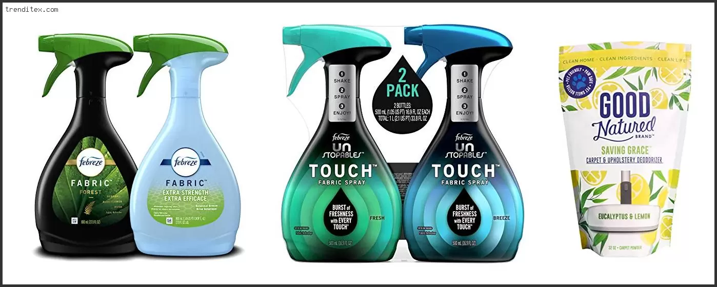 Best Fabric Deodorizer For Couch