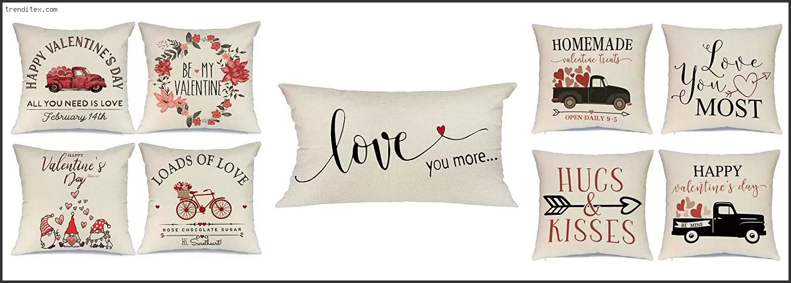 Best Valentine Pillow Covers