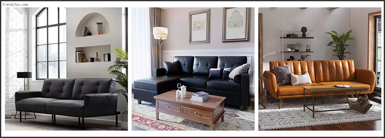 Best Faux Leather Couch