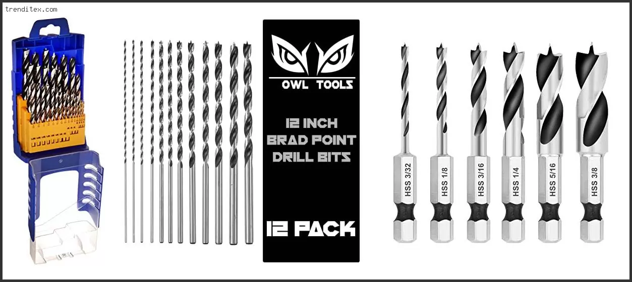 Best Brad Point Drill Bits