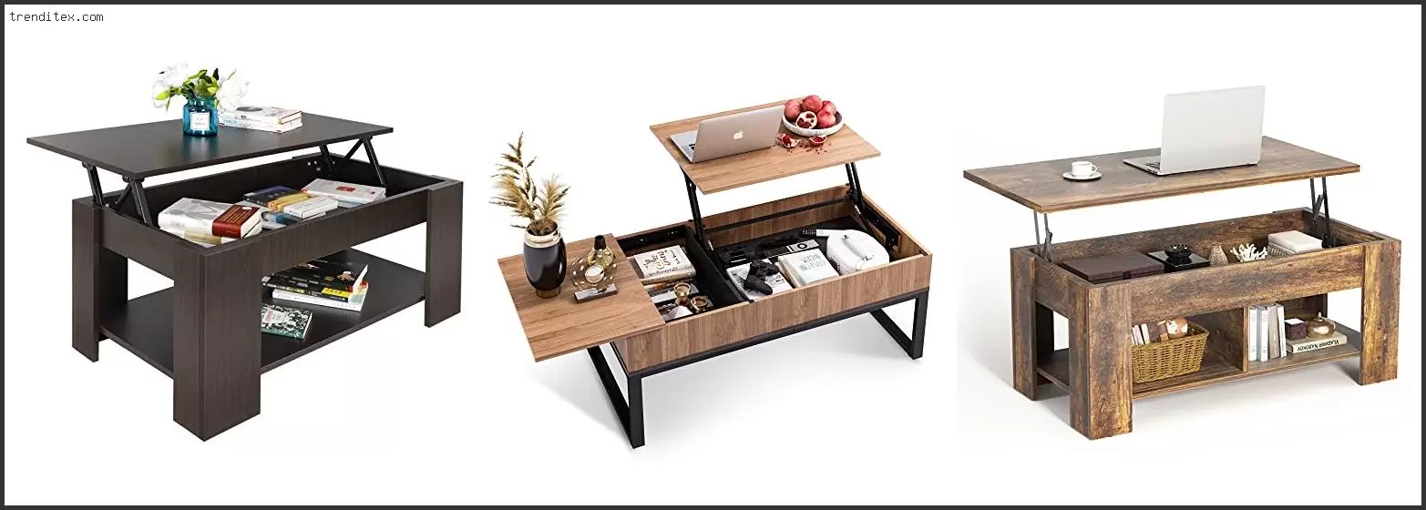 Bestar Small Space Lift Top Storage Coffee Table