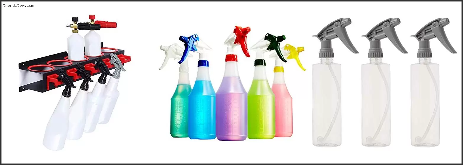 Best Spray Bottle For Auto Detailing