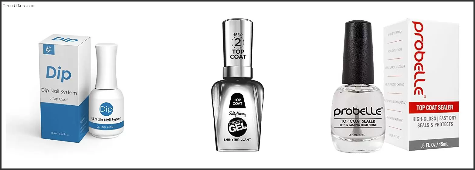 Best Shiny Top Coat For Dip Nails