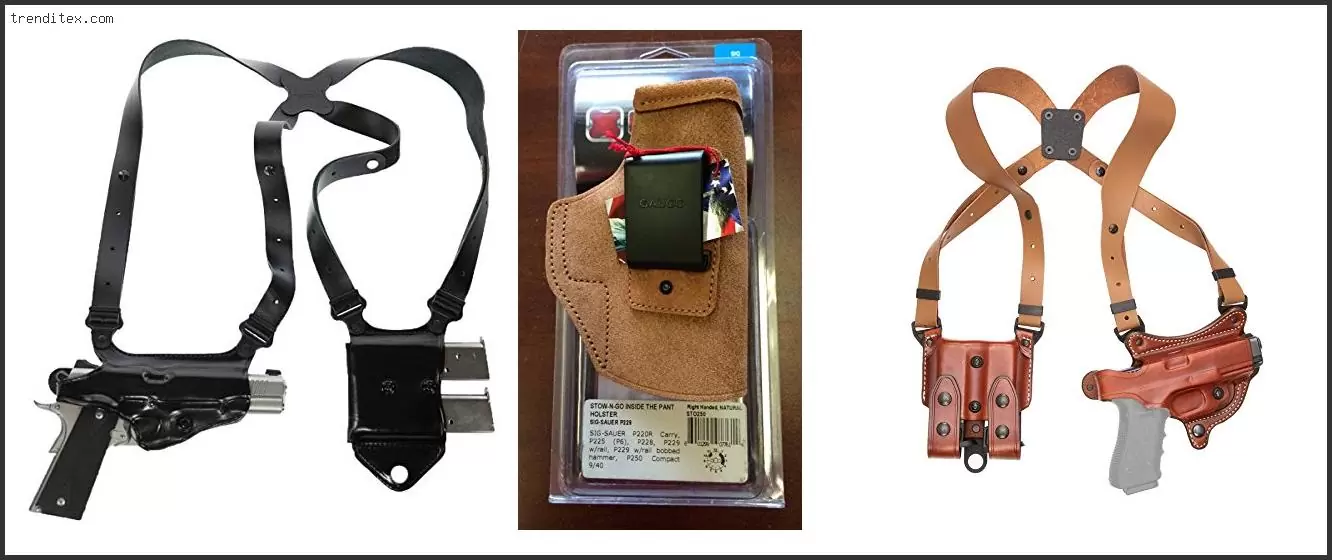 Best Shoulder Holster For Sig P229