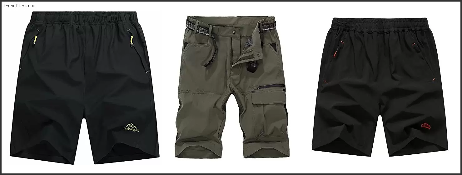 Best Backpacking Shorts For Men