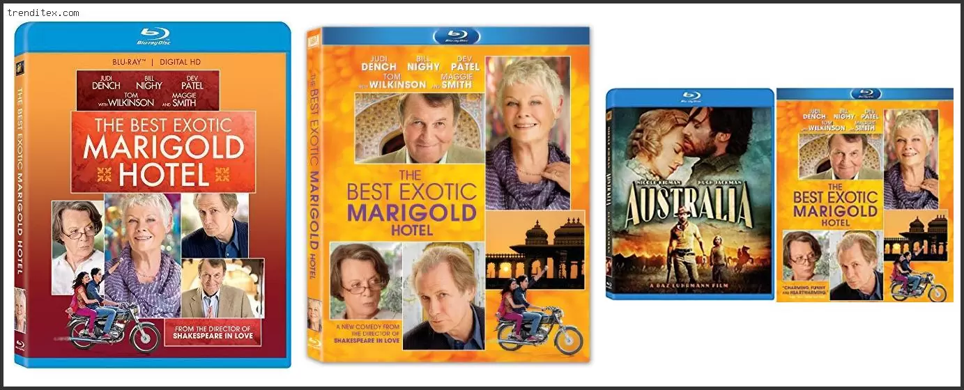 Best Exotic Marigold Hotel Blu Ray