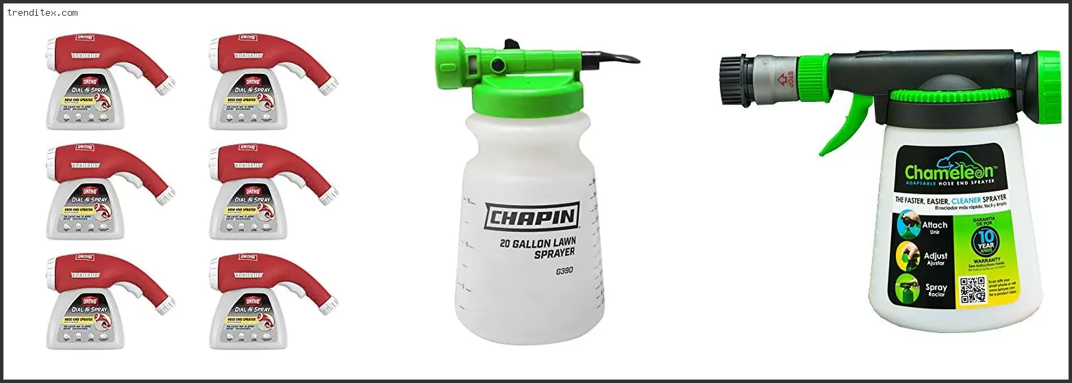 Best Hose End Sprayer For Nematodes