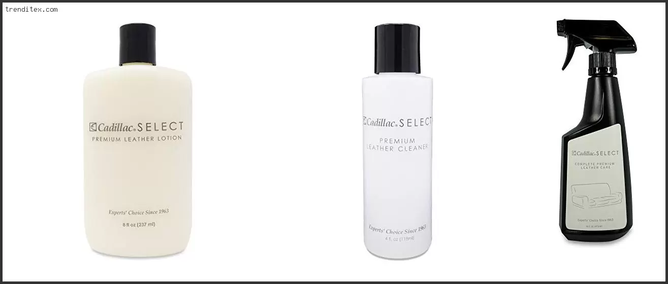 Best Leather Cleaner For Cadillac