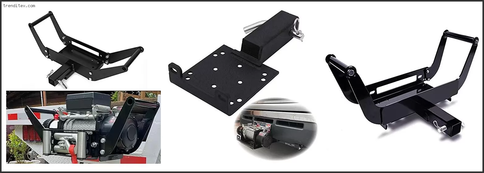 Best Receiver Hitch Winch Mount