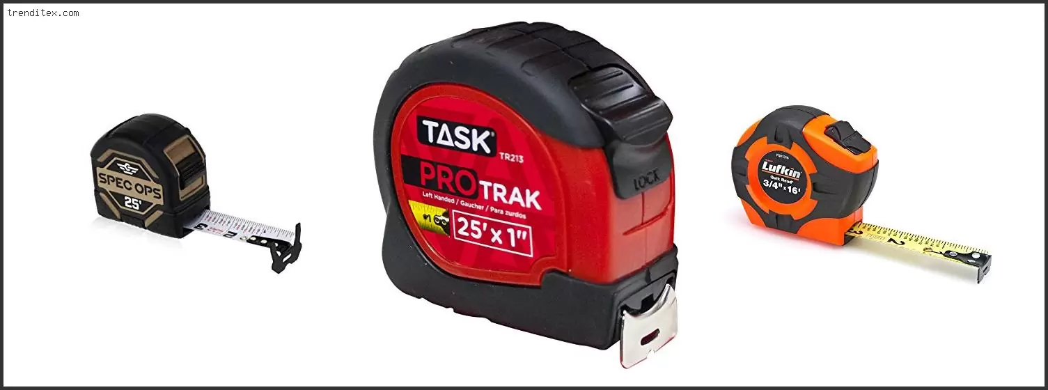 Best Left Handed Tape Measure