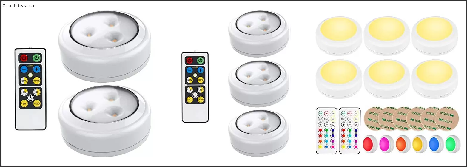 Best Puck Lights With Remote