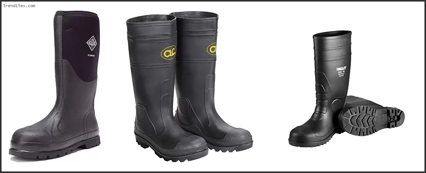Best Rubber Boots For Concrete Work