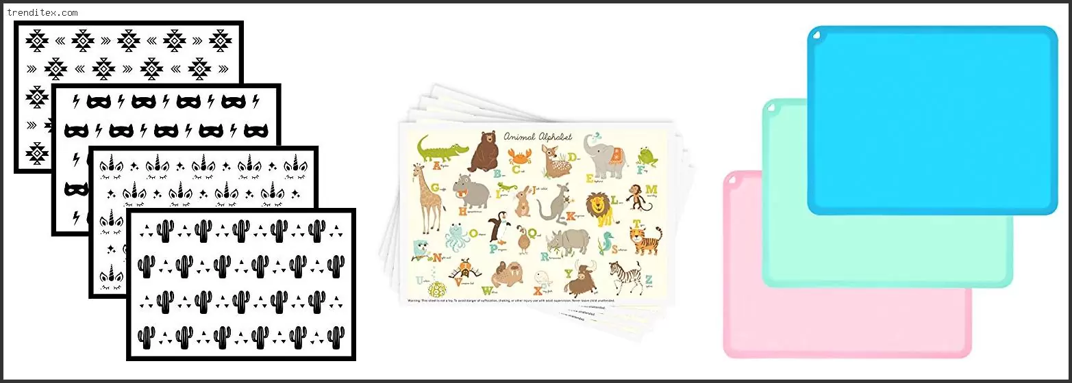 Best Baby Placemat For Restaurants