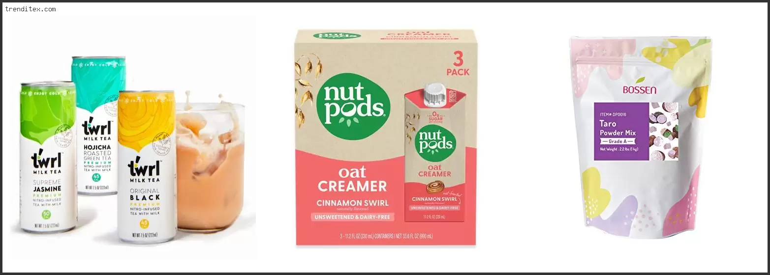 Best Non Dairy Creamer For Bubble Tea