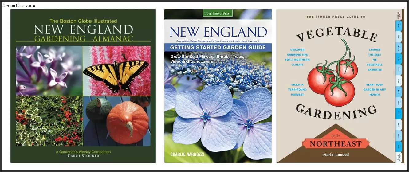Best Gardening Books For New England