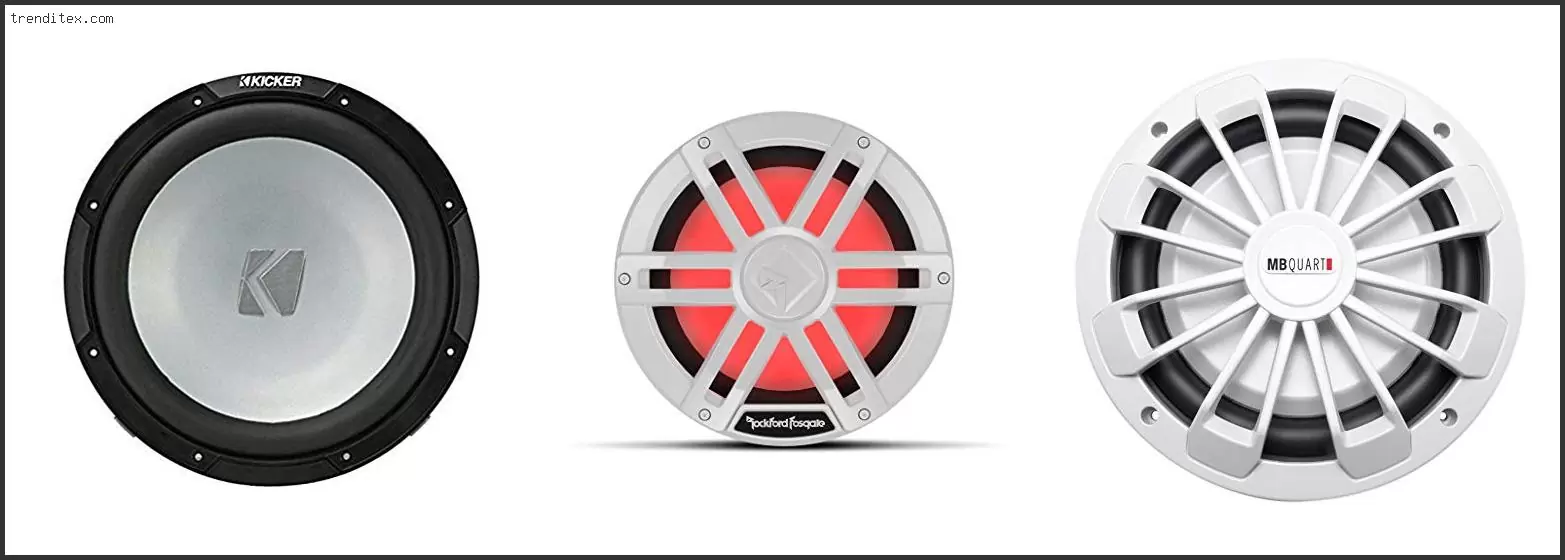 Best 10 Inch Marine Subwoofer