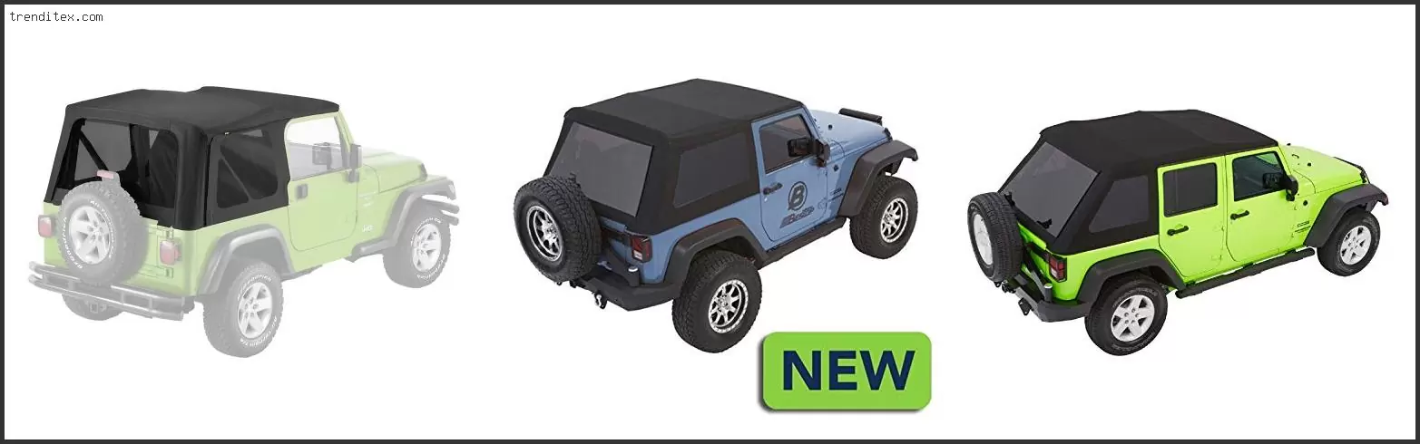 Bestop Trektop Nx Plus Soft Top