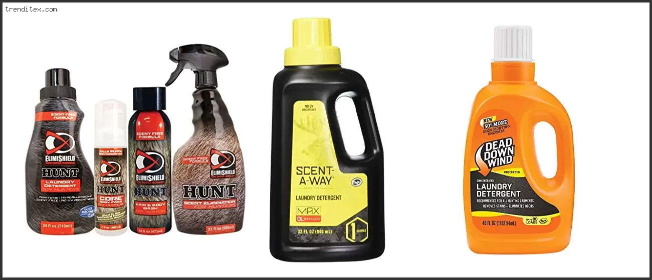 Best No Scent Laundry Detergent For Hunting