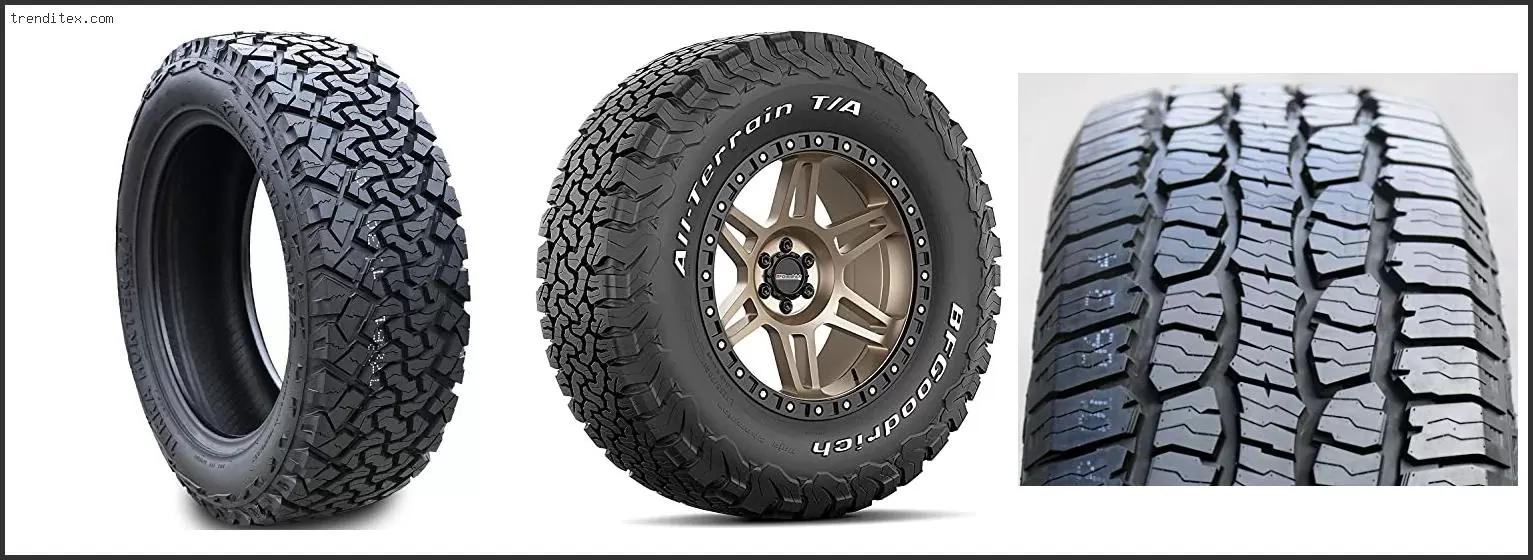 Best 285 55r20 All Terrain Tires