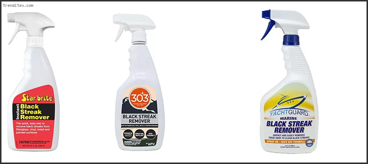 Best Black Streak Remover For Boats