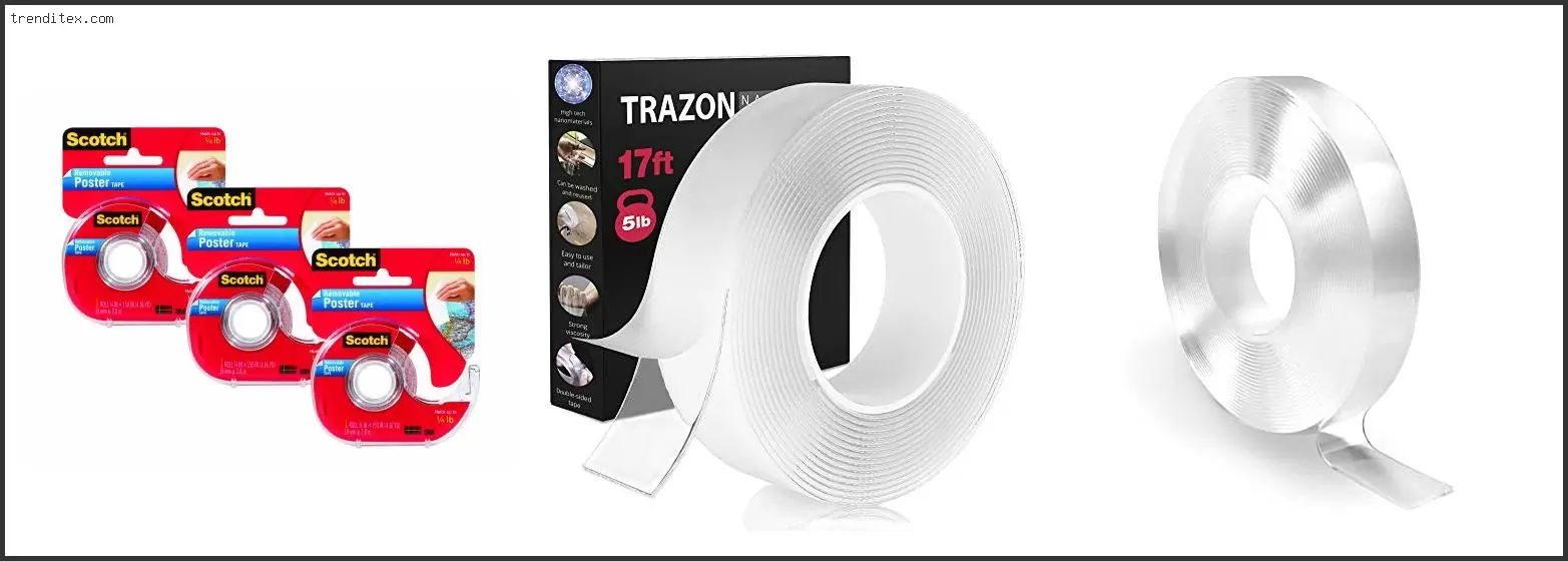 Best Double Sided Tape For Posters