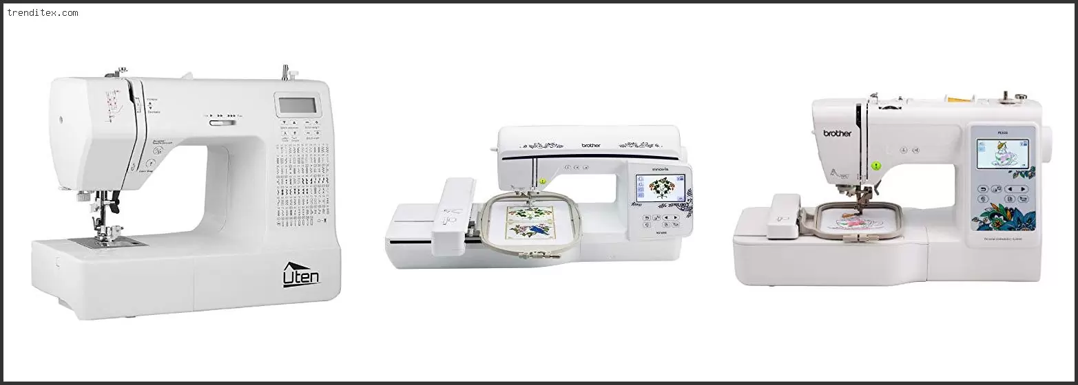 Best Embroidery Machine For Clothing