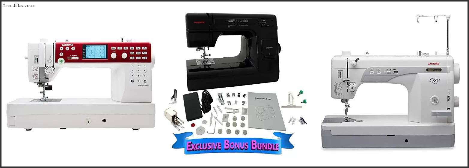 Best Janome Mechanical Sewing Machine