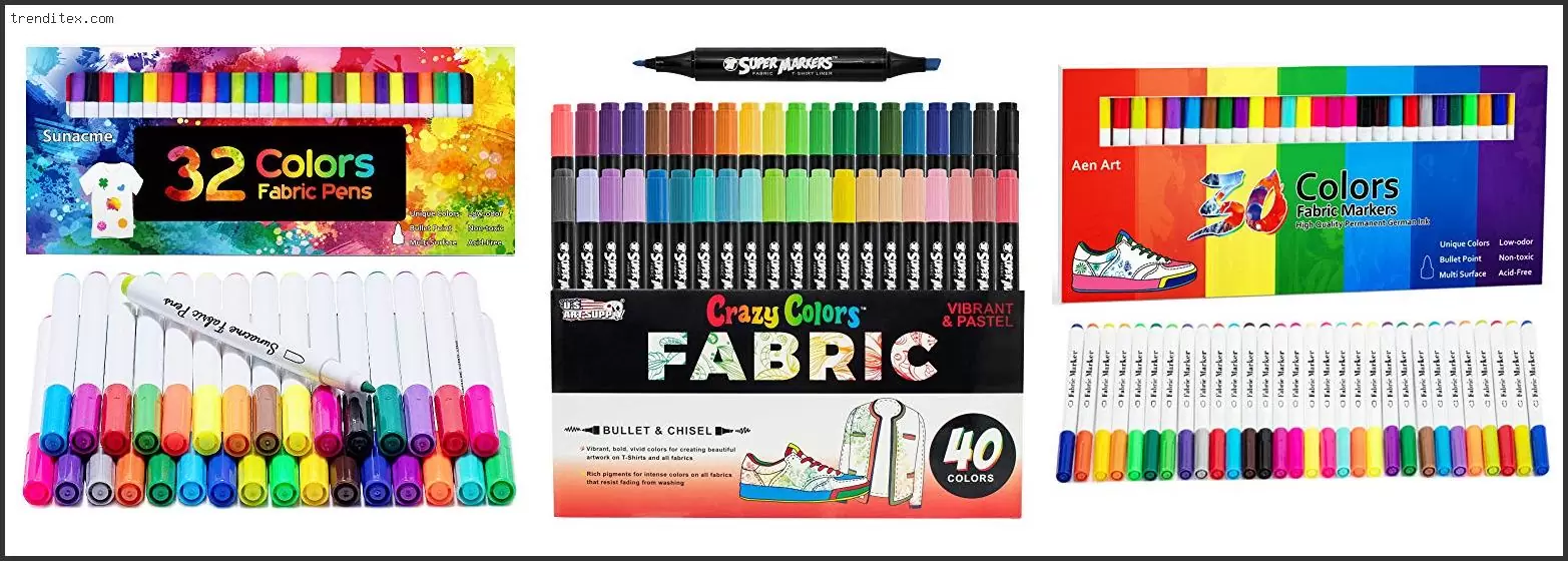 Best Fabric Marker Pens
