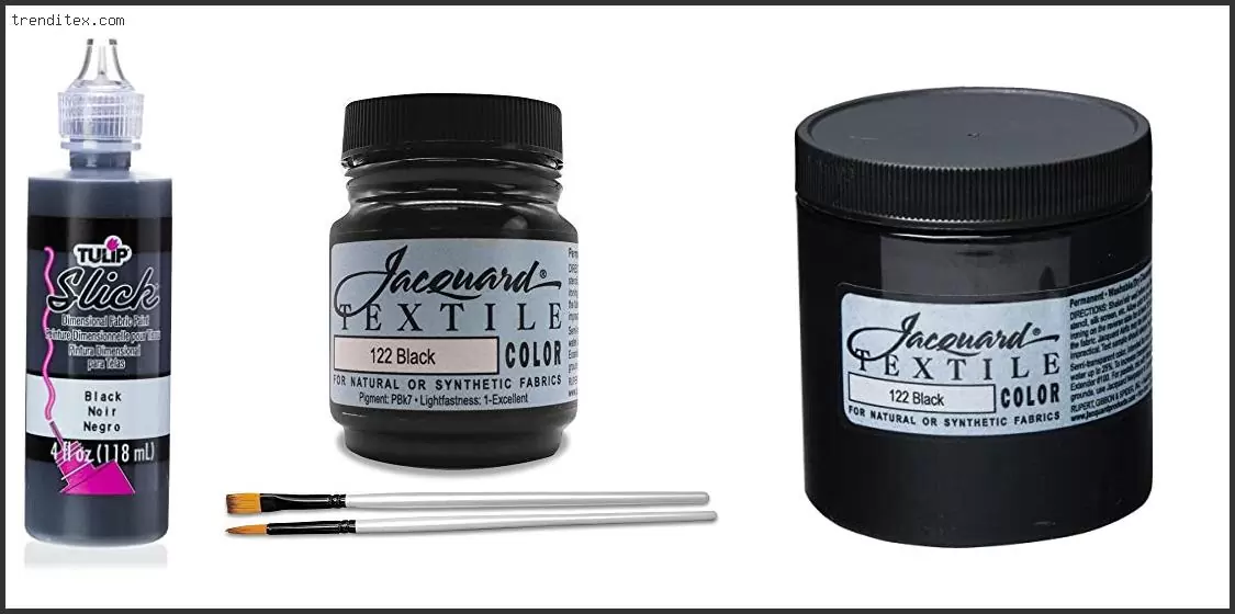 Best Black Fabric Paint