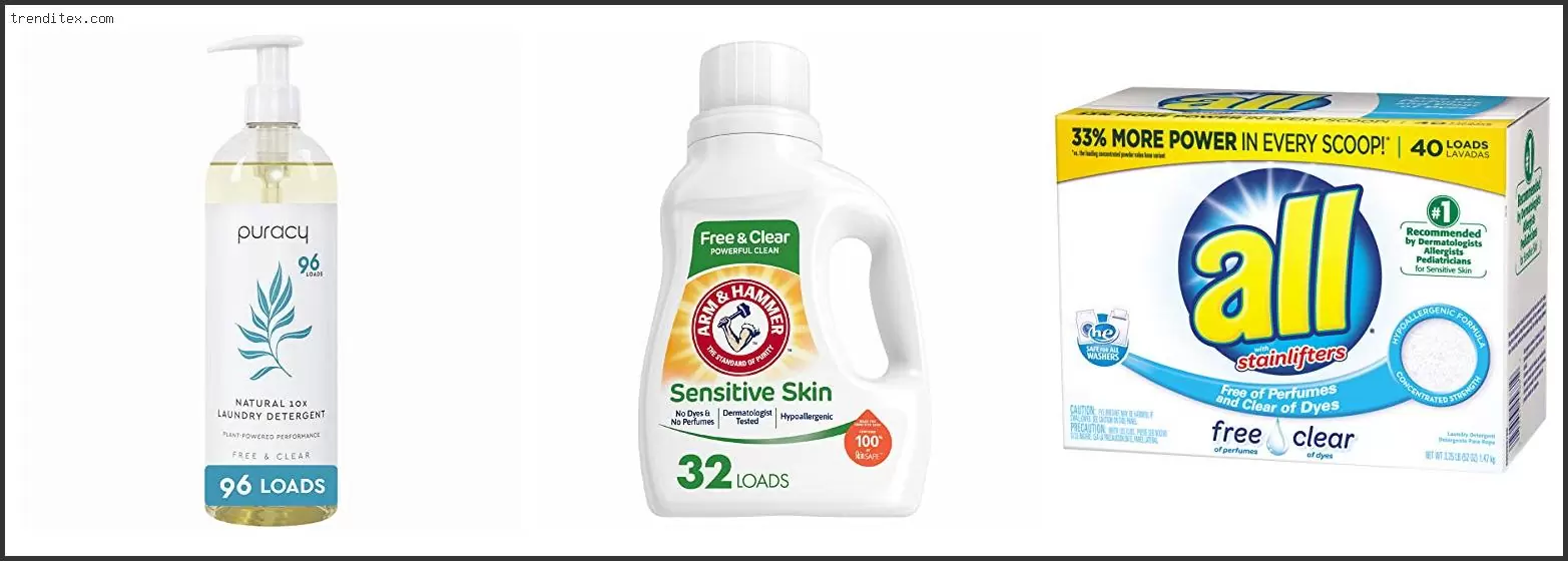 Best Clothes Washing Detergent For Sensitive Skin
