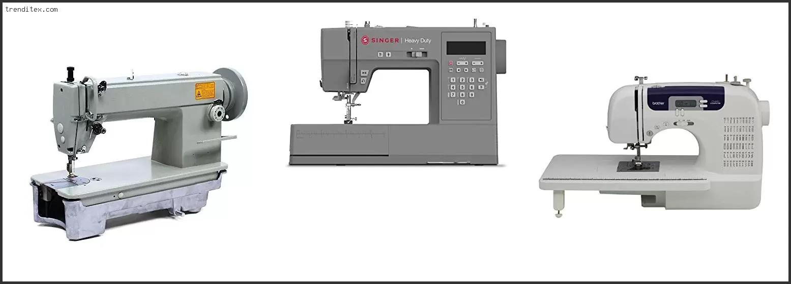 Best Sewing Machine For Vinyl Upholstery