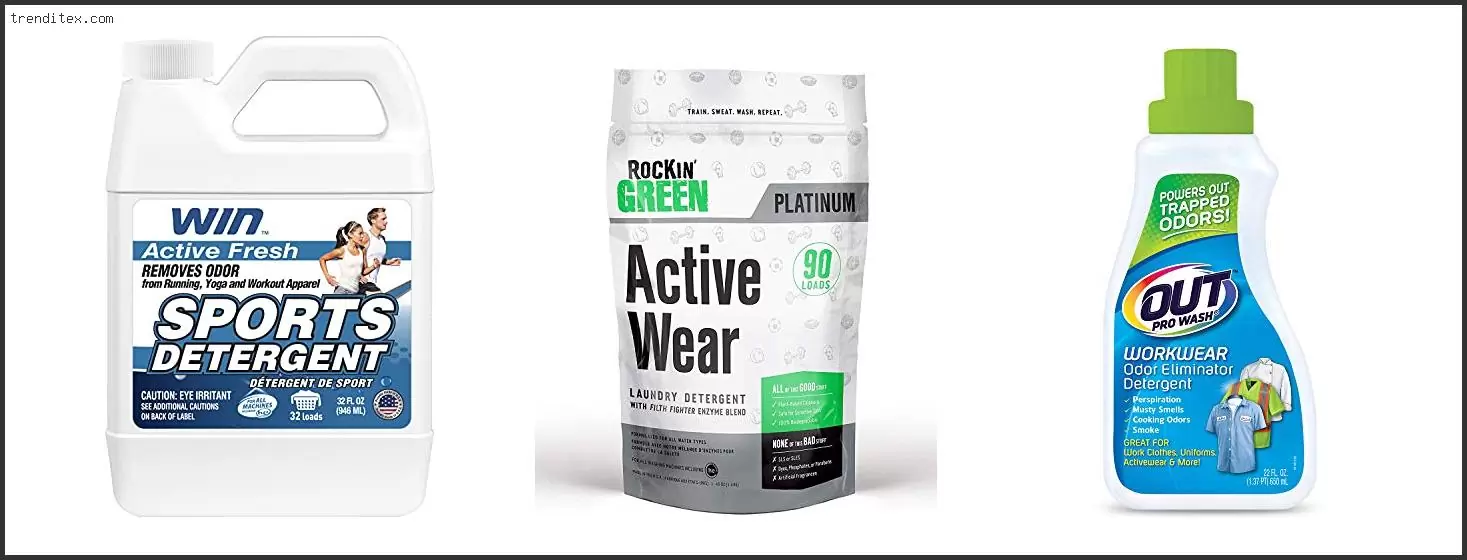 Best Laundry Detergent For Gym Clothes