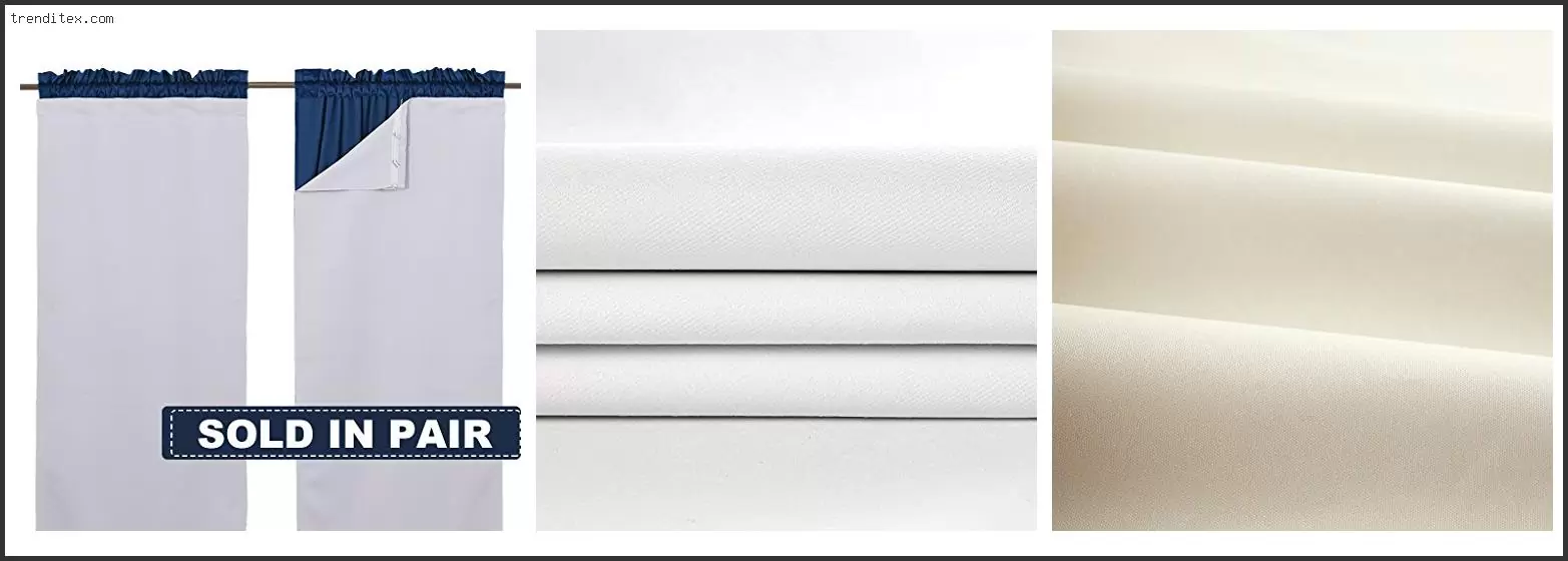Best Fabric For Curtain Lining