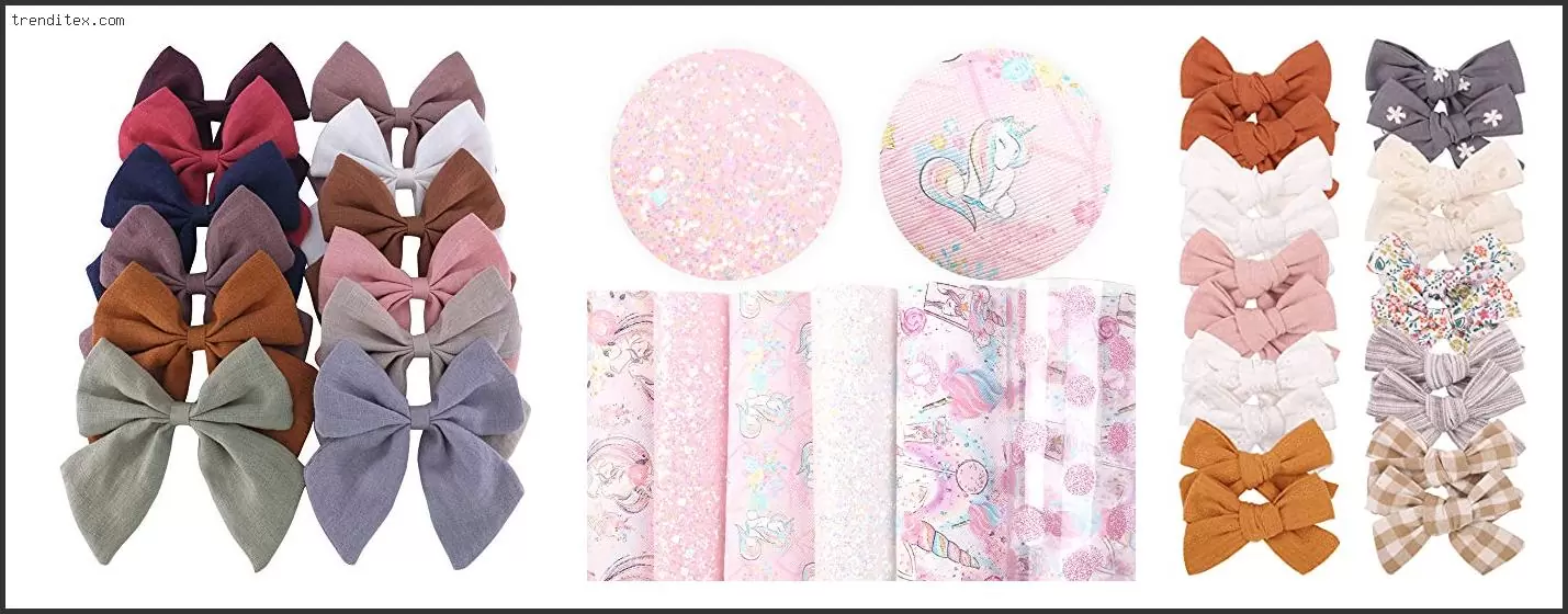 Best Fabric For Hair Bows