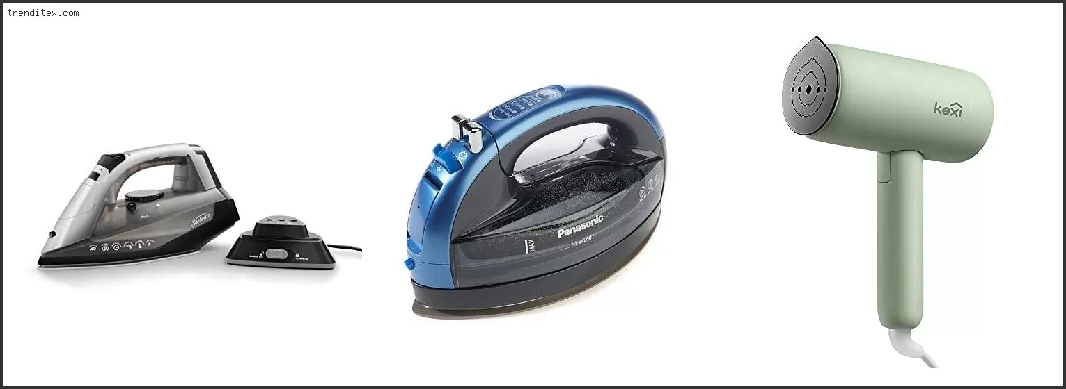 Best Cordless Iron And Steamer