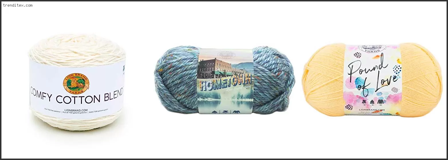 Best Lion Brand Yarn For Blanket