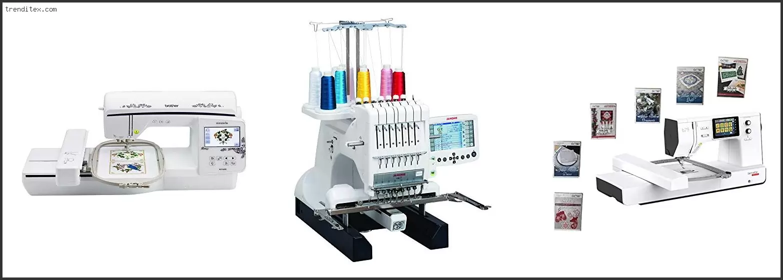 Best Professional Embroidery Machine